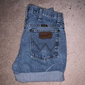 Wrangler denim shorts